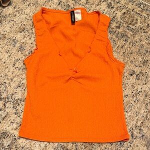 H&M Vibrant Orange Tank Top